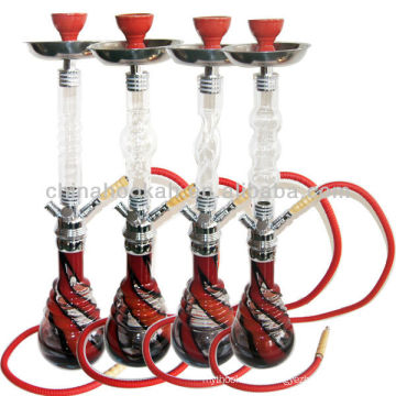 Chinahookah grande vidro moderno design cachimbo de água shisha / cachimbo de água / hubbly borbulhante com alta qualidade CH690